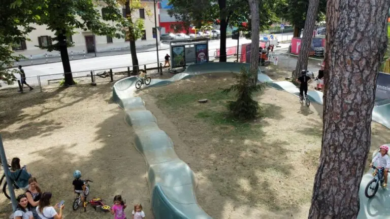 Pumptrack in Brixen Drone